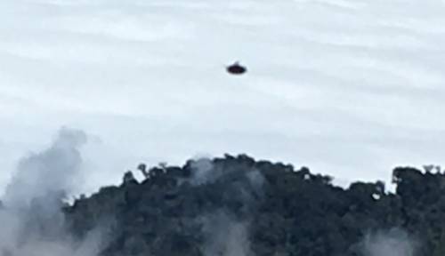 НЛО виходить з кратера вулкана в Коста-Ріці, лютий 2016