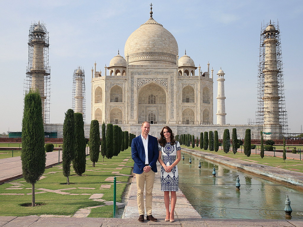 Принц Вільям і Кейт Міддлтон відвідали палац Тадж-Махал